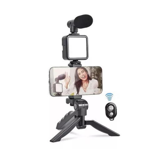 Estabilizador Vlogging™ Para Celular Kit De Video
